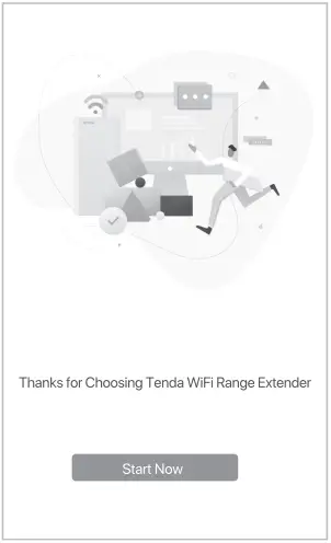 Tenda A23 AX1500 WiFi 6 Range Extender B1