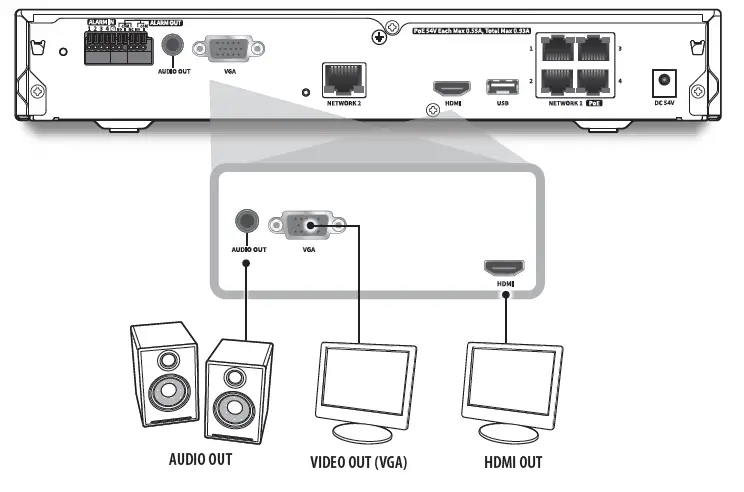 Hanwha Vision Network Video RecorderXRN-420S Network Video Recorder-fig-9