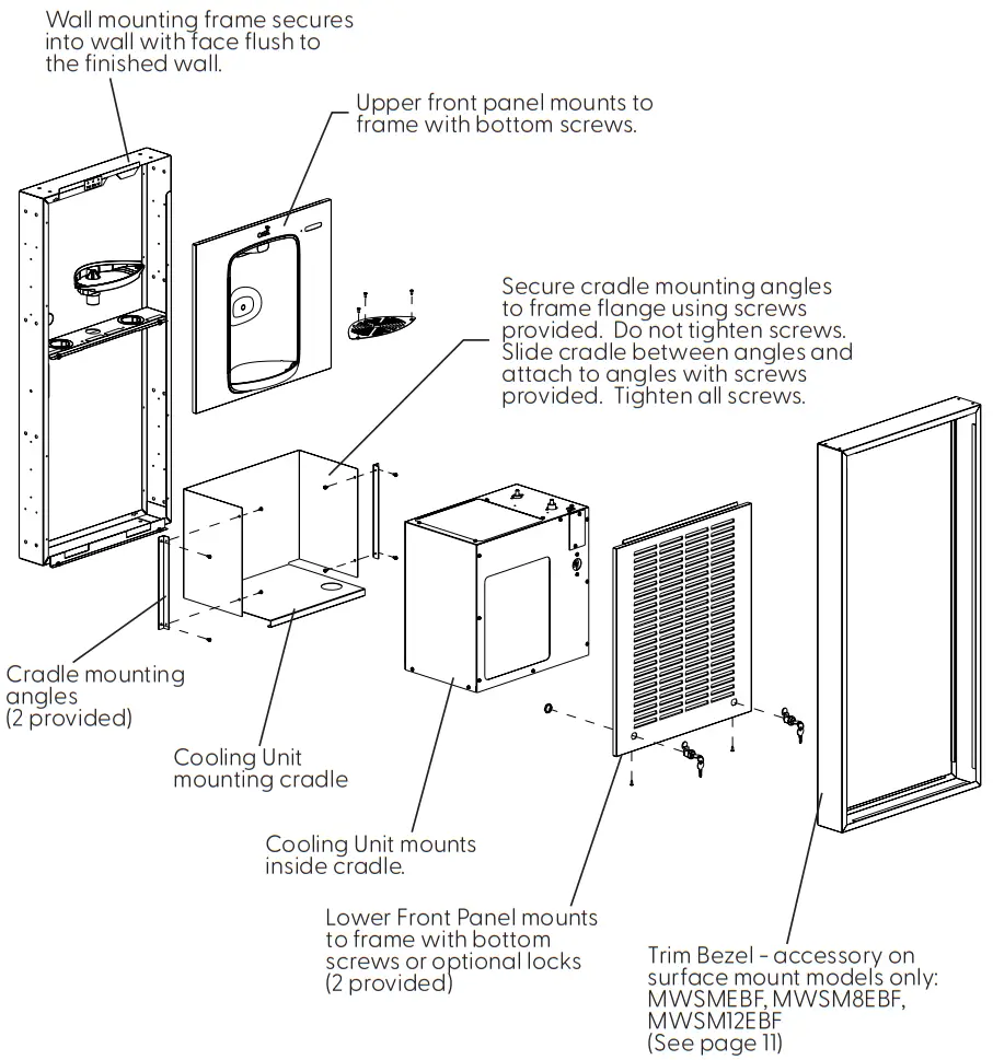 BOTTLE FILLER ASSEMBLY WITH CHILLER OVERVIEW
