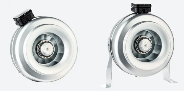 BVN BDTX 100 AC Centrifugalc In Line Duct Fans