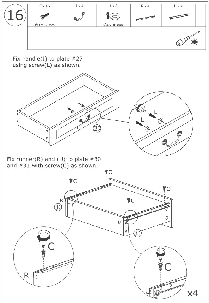 FUFU GAGA KF020315 01 Contemporary Modern White Pantry - Box15