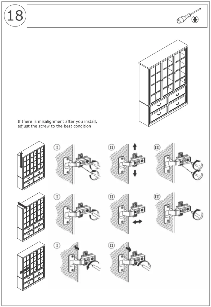 FUFU GAGA KF020315 01 Contemporary Modern White Pantry - Box17