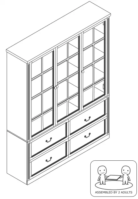 FUFU GAGA KF020315 01 Contemporary Modern White Pantry