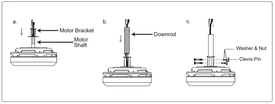 ALPHA FAN PRIMA 5B Ceiling Fan - BE INSERTED