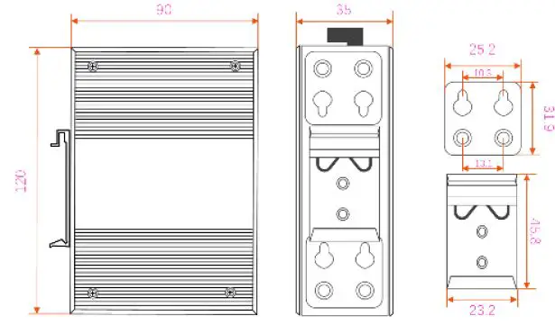 FIBERROAD-1000BASE-TX-Unmanaged-Industrial-Ethernet-Switch-FIG-3