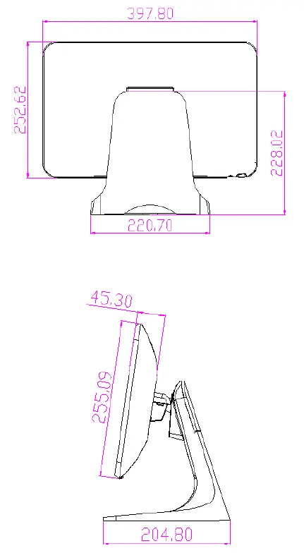 3nStar-PTA0157-Android-Point-of-Sale-System-FIG-1