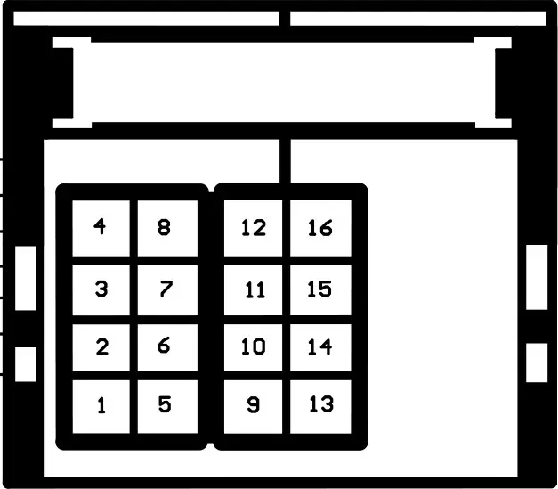Connects2 E81 UNI CHIME Parking Tone Audio Retention Harness - CONNECTOR LOCATIONS 2