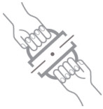etac imm1014 OneWayGlide Positioning Cushion - Symbol 20