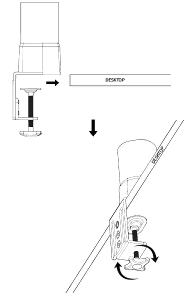 V I V O-MOUNT-ASROG-Desk-Clamp-Designed-for-ASUS-ROG-Monitor-09