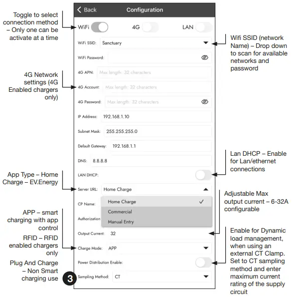 Network Setup / Commissioning Stage