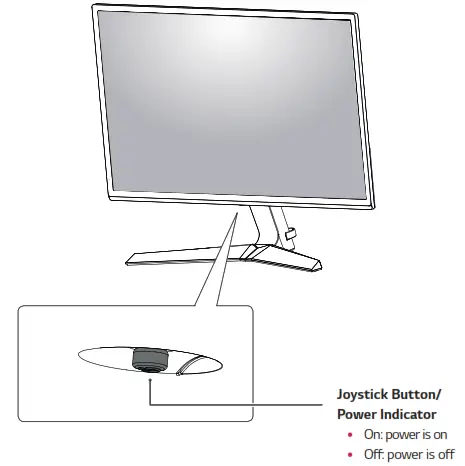 LG 24MP59G IPS LED Monitor - Button Description
