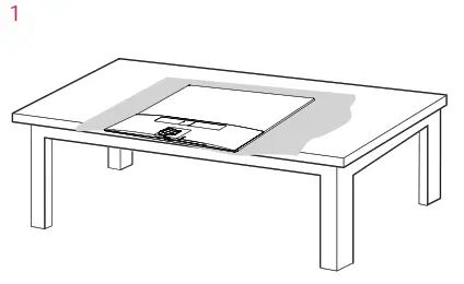LG 24MP59G IPS LED Monitor - Stand Base