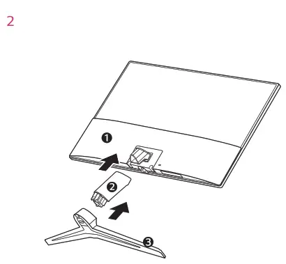 LG 24MP59G IPS LED Monitor - Stand Base1