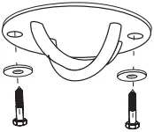 TRX 1073342 Wall Ceiling Xmount Anchor A1