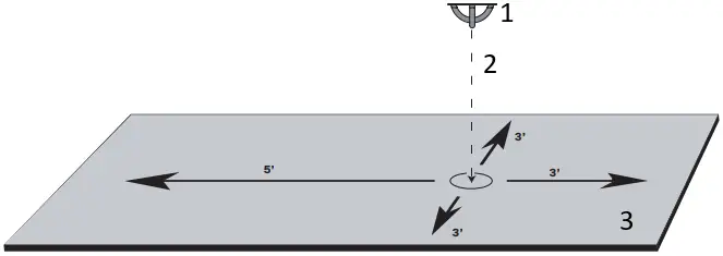 TRX 1073342 Wall Ceiling Xmount Anchor A2