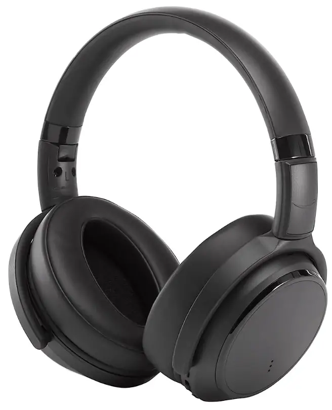 AmazonCommercial B09D8P3CMJ Wireless Noise Cancelling Bluetooth Commuter Headphones