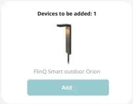 FlinQ FQC8273 Smart Outdoor Gaia 2 Pack - lamp 7