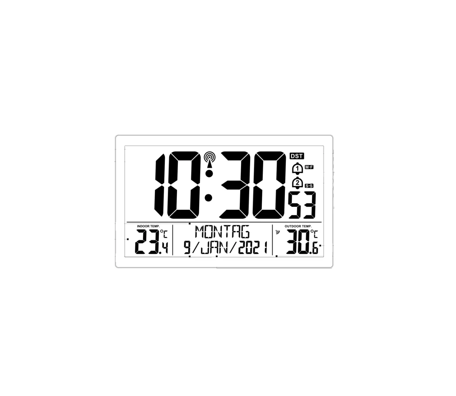 Conrad Ws 8113 Radio Wall Clock User Manual