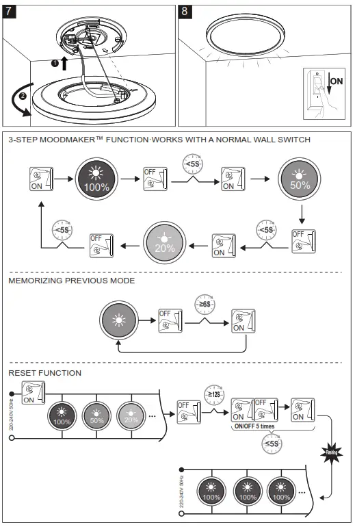 nordlux ANE 42 STEP-DIMMING Pendant Light - Fig1