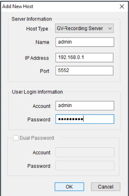 Connecting with Remote ViewLog