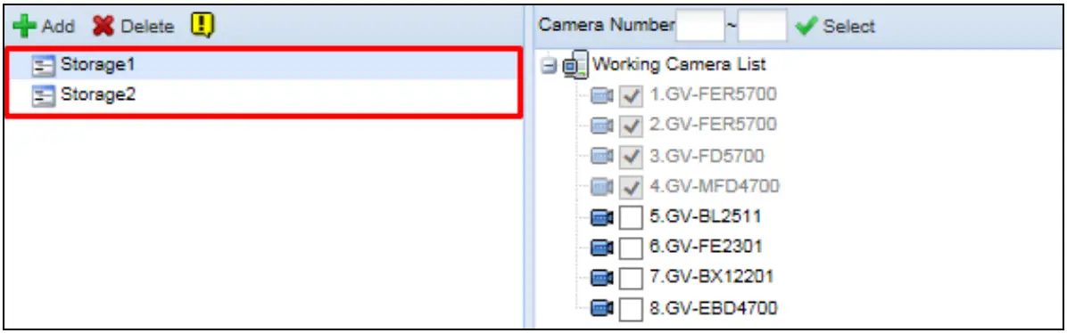 Assigning Storage Paths