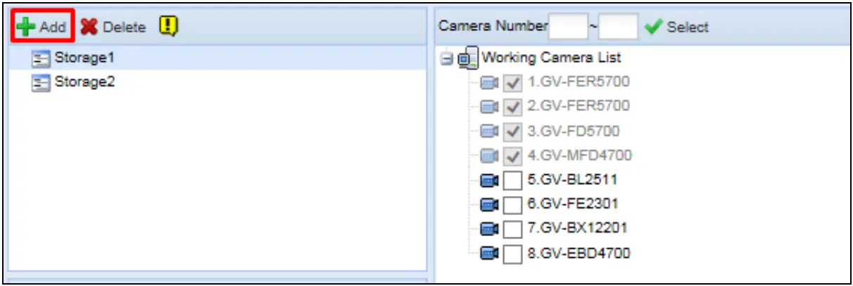 Assigning Storage Paths