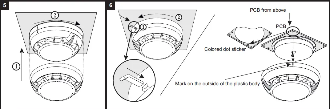TELETEK-SensoMAG-F10B-Conventional-Fire-Alarm-Fixed-Temperature-Detector-fig-5