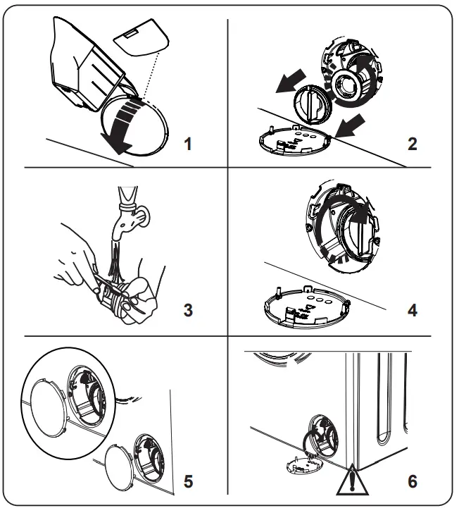 DAEWOO WM814T2WB2ES Washing Machine - Pump Filter