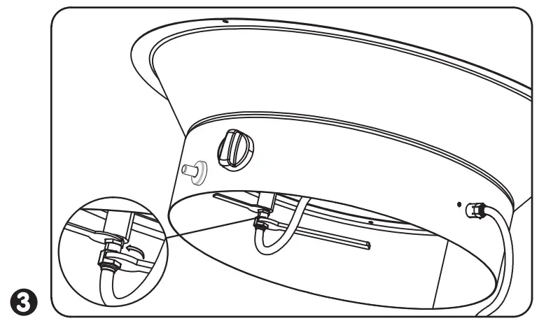 Fire Sense 63689-NG Jackson Round Aluminum Fire Pit - Assemble 12