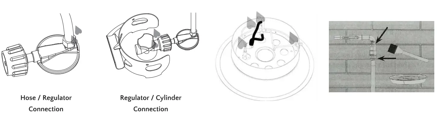 Fire Sense 63689-NG Jackson Round Aluminum Fire Pit - Assemble 9