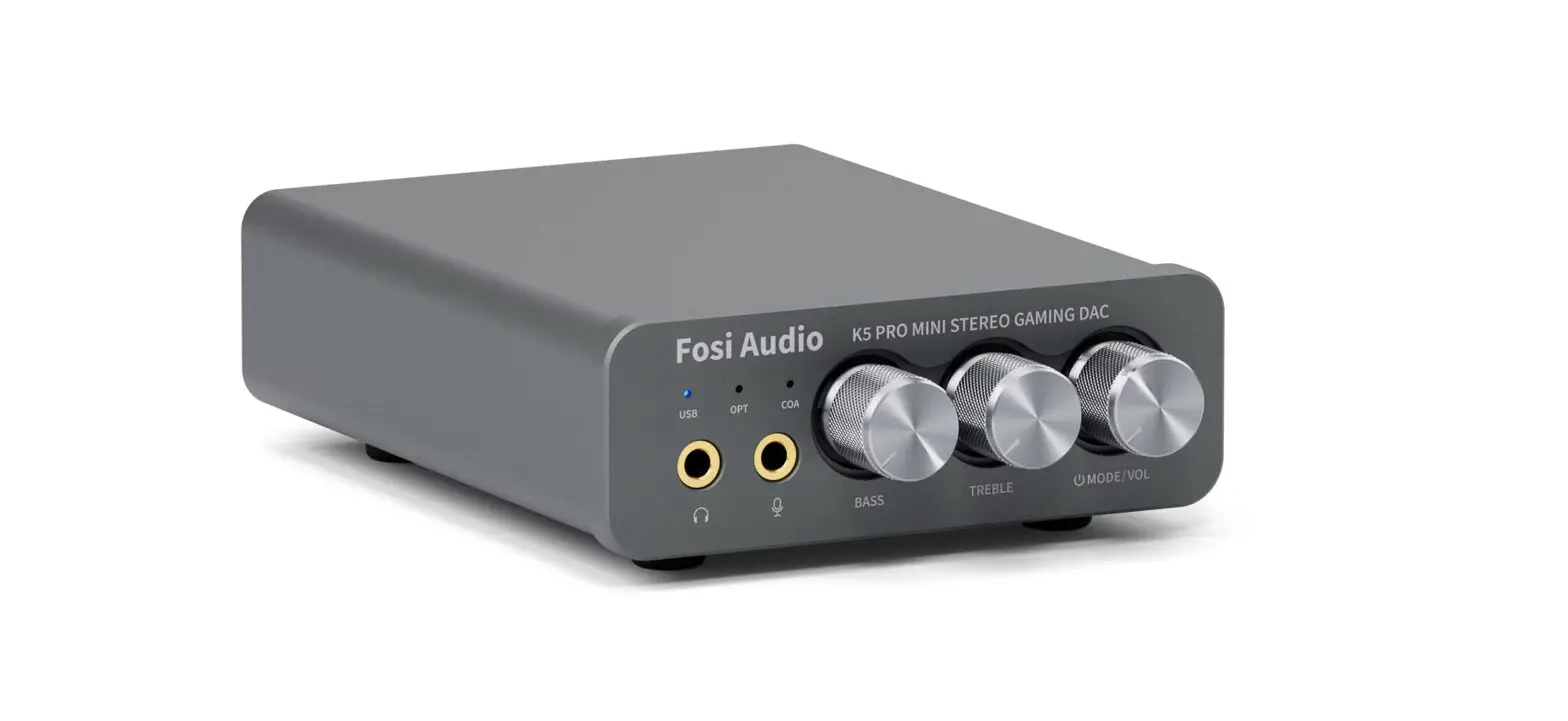 Fosi Audio K5 Pro Gaming Dac Headphone Amplifier User Manual