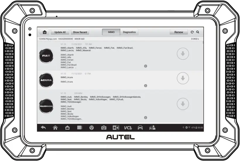 AUTEL MaxiIM IM608 Pro II - Getting started 4