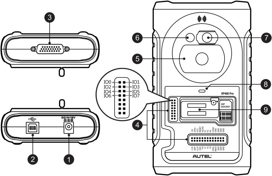AUTEL XP400 Pro - Features
