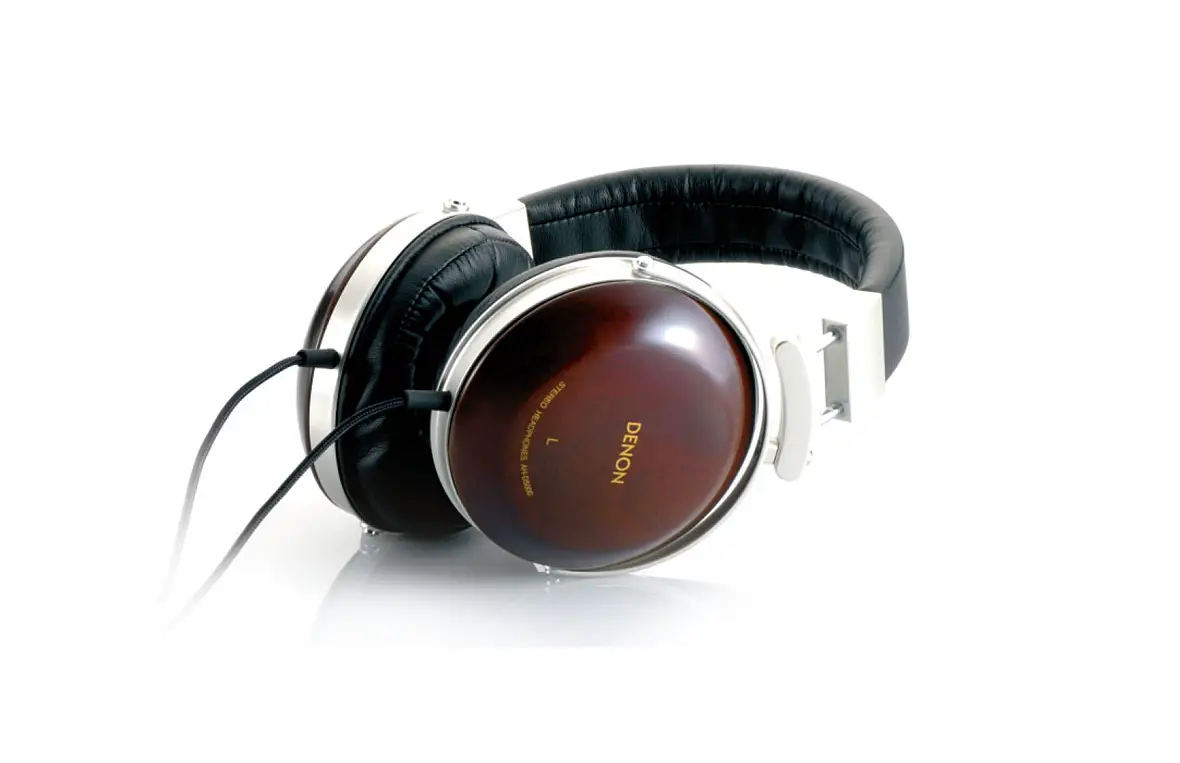 Denon Ah-d5000 Closed Type Stereo Headphones Instruction Manual