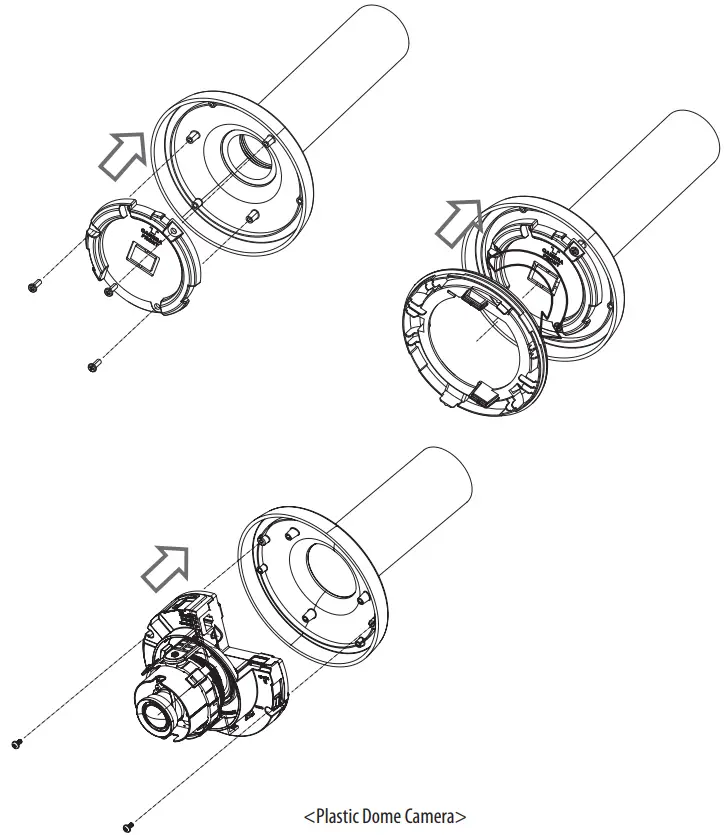 Hanwha Techwin SBP 301HM5 Series Hanging Mount Adaptor - Hanging Mount Adaptor 1