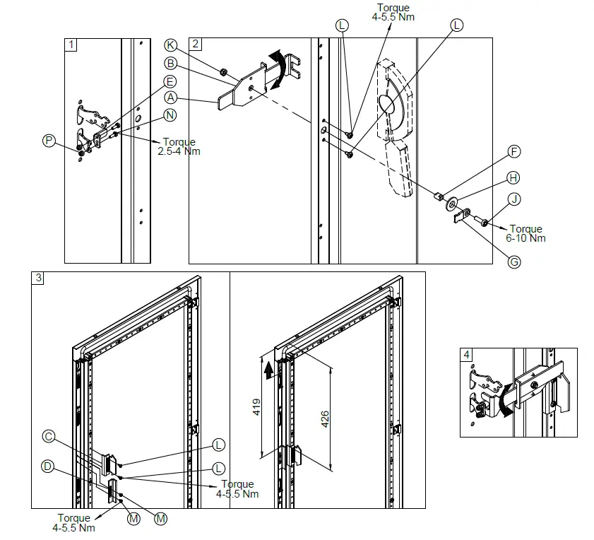 nVent HOFFMAN FMD 01 Primary Door Interlock Kit-FIG-4