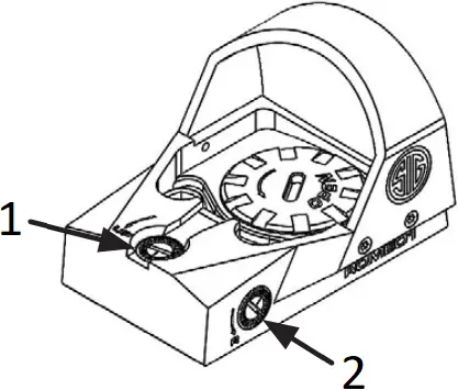 ROMEO1PRO - SIGHT ADJUSTMENTS