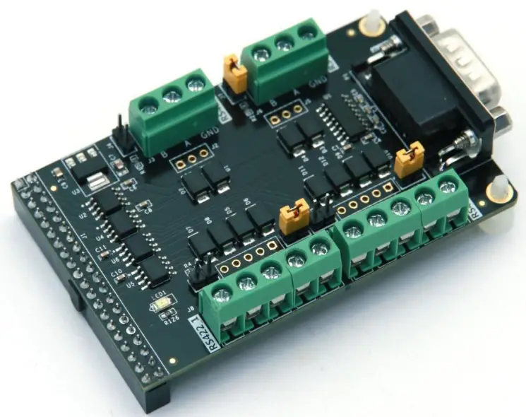 ALINX AN3485 RS232 or 484 or 422 Communication Module - Front side