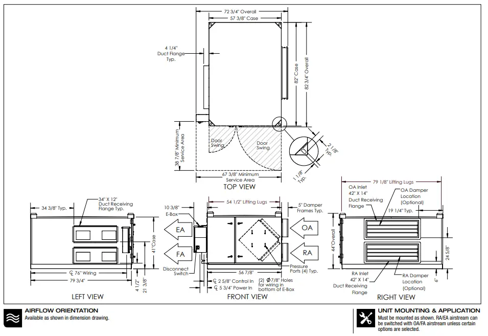 RenewAire HE Series ERV HE4XINH Energy Recovery Ventilator - Energy Recovery