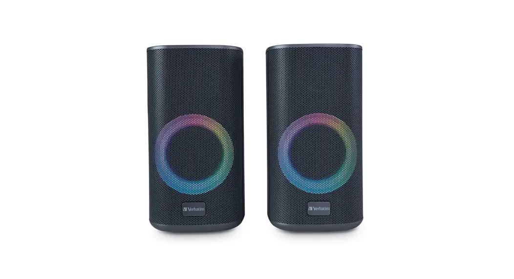 Verbatim Stereo Rgb Desktop Gaming Speakers User Manual