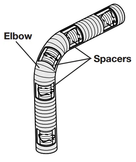 NAPOLEON BL36NTEA1 Ascent Pro Series Electronic Ignition Direct Vent Gas Fireplace -Elbow