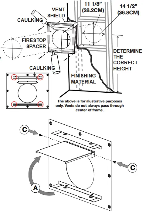 NAPOLEON BL36NTEA1 Ascent Pro Series Electronic Ignition Direct Vent Gas Fireplace-Having determined