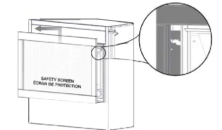 NAPOLEON BL36NTEA1 Ascent Pro Series Electronic Ignition Direct Vent Gas Fireplace - clearances around 1