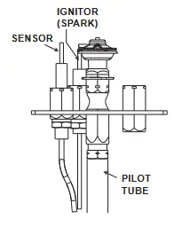 NAPOLEON BL36NTEA1 Ascent Pro Series Electronic Ignition Direct Vent Gas Fireplace - replacement parts 5