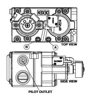 NAPOLEON BL36NTEA1 Ascent Pro Series Electronic Ignition Direct Vent Gas Fireplace - venturi 2
