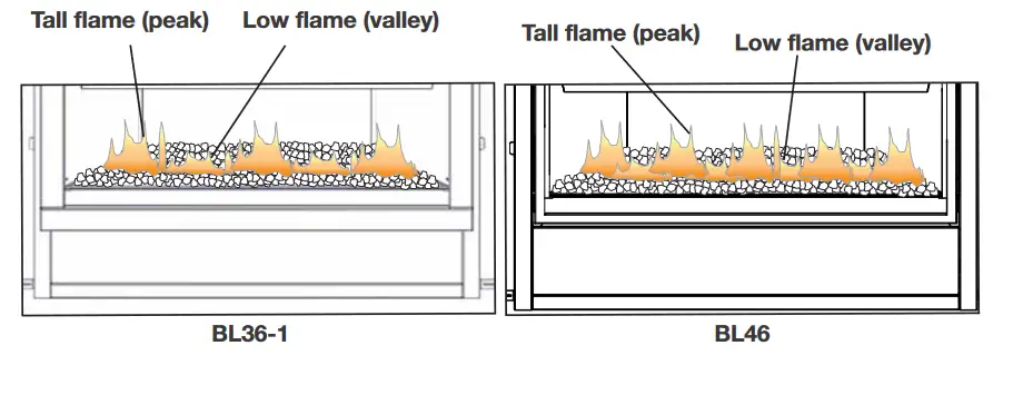 NAPOLEON BL36NTEA1 Ascent Pro Series Electronic Ignition Direct Vent Gas Fireplace - venturi 4