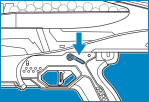 Hasbro F6111 Nerf Hyper Evolve-100 Blaster A1