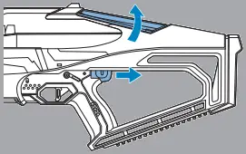Hasbro F6111 Nerf Hyper Evolve-100 Blaster A4