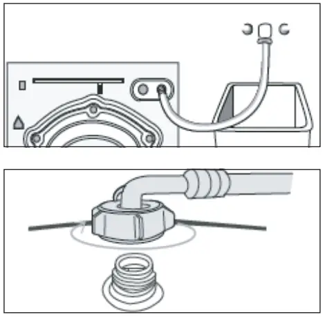 Esatto EFLW10W Front Load Washing Machine - INLET PIPE