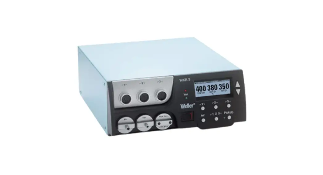 Weller Wxr 3 3 Channel Power Unit Instruction Manual Weller Wxr 3 3 Channel Power Unit Instruction Manual